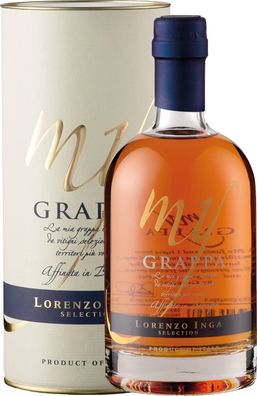 Inga My Grappa Affinata In Barrique Selection 0 0.5 L Flasche (Gr. 0.5 L Flasche)