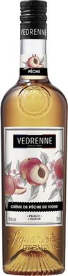 Vedrenne Creme de Peche de Vigne NV 0.7 L Flasche (Gr. 0.7 L Flasche)