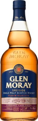 Glen Moray Cabernet Cask Finish Speyside Single Malt NV 0.7 L Flasche