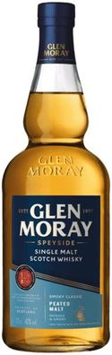 Glen Moray Peated Speyside Single Malt NV 0.7 L Flasche (Gr. 0.7 L Flasche)