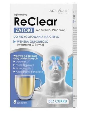 ActivLab Pharma ReClear Sinus 8 Beutel, zuckerfrei