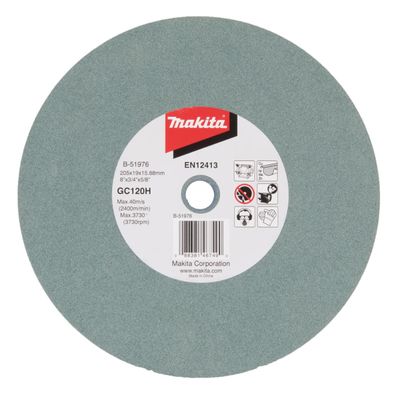Makita Schleifscheibe, 205 x 19 x 15,88 mm, GC120H 205 x 19 x 15,88 mm • GC120H