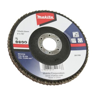 Makita Fächerscheibe 1 Stk. • 125 mm • 22,23 mm • A60 • Metall, PVC, Kupfer