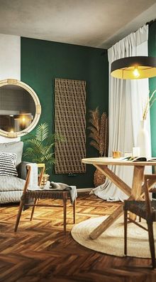 Designheizkörper Willow -vertikal, Wahl 250 Farben - inkl. Lieferung