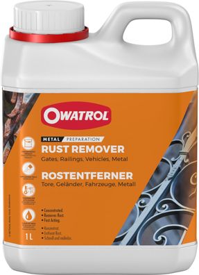 Owatrol Rostentferner KFZ Auto Motorrad Geländer Metall Rust Remover