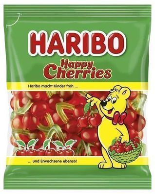 Haribo Glückliche Kirschen Gummibärchen 175 g