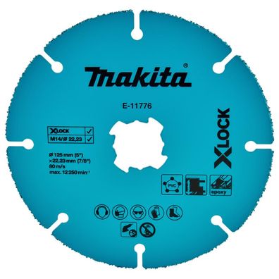 Makita Multi-Trennscheibe 125 mm X-LOCK