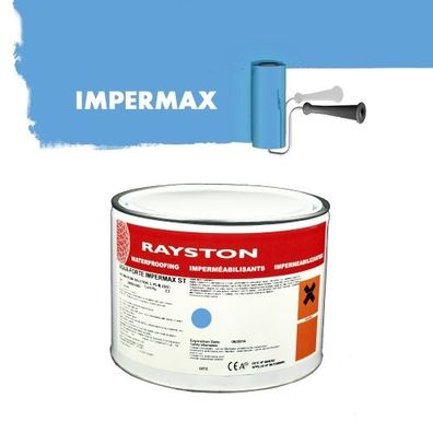 Impermax hochwertige flüssige Teichfolie - blau - 2,5 kg