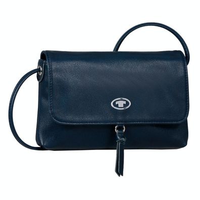 Tom Tailor LUNA, Flap bag S no zip, dark blue