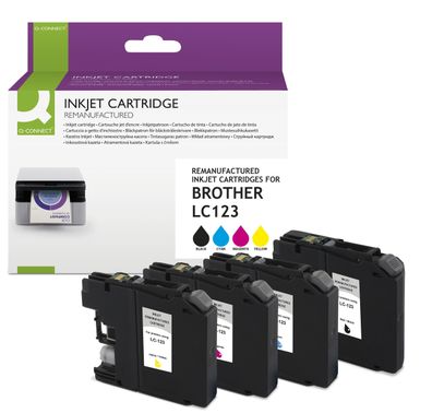 Q-CONNECT KF14250 Alternativ Q-Connect Tintenpatrone MultiPack Bk, , , (KF14250)