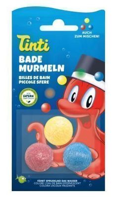 Tinti Kinderbad Spaß - Set mit 3 kinderfreundlichen Badekugeln