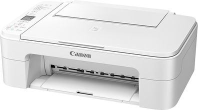 Canon PIXMA TS3151 Farbtintenstrahl-Multifunktionsgerät WLAN Fotodruck weiß