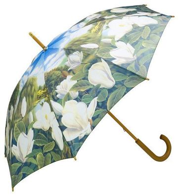 Regenschirme Magnolien Stockschirm Stockschirme Schirme Blumen Blume Schirm Magnolie