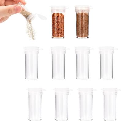 10Er Pack Mini Salzstreuer Material Kunststoff Fér Unterwegs Klein Gut Unterwegs