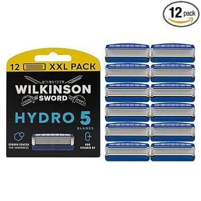 Wilkinson Sword Hydro 5 Skin Protection 12 Rasierklingen Ersatzklingen Herren