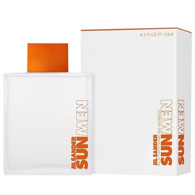 Jil Sander Sun Homme Men Eau De Toilette Spray Herrenduft Vaporisateur 125 ml