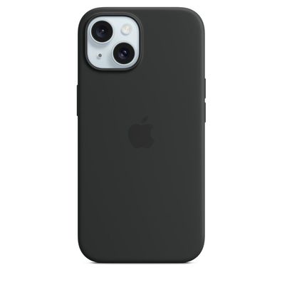 Apple iPhone 15, 15 Pro, 15 Pro Max Silikon Hülle Case mit MagSafe versch. Farben