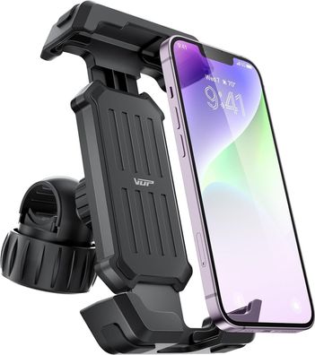VUP Handyhalterung Fahrrad, Handyhalterung Motorrad?Neueste Dreh-Knopf Feste