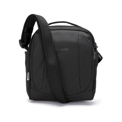 Pacsafe - Umhängetasche - Metrosafe LS200 crossbody Econyl Black - 40116138