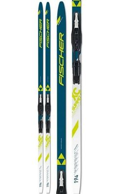 Fischer Langlaufski Set Summit Crown Yellow