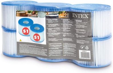 Intex 29011E Typ S1 PureSpa Easy Set Ersatzfilter fér Pool & Spa & Whirlpool