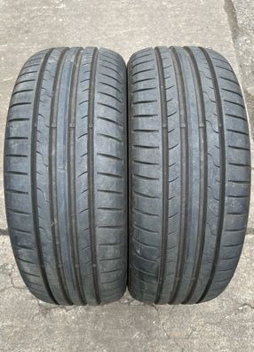 2x Sommerreifen 205/55 R16 91V Dunlop Sport BluResponse DOT21 6,4-7,1mm