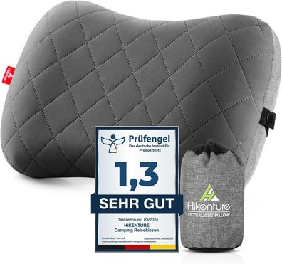 Hikenture Aufblasbares Kissen Fér Camping/Reise Mit Abnehmbarem Kissenbezug, Erg