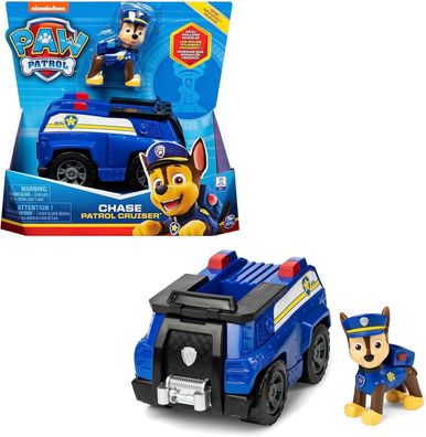 PAW Patrol 6061799 Polizei Fahrzeug Auto Chase Hund Figur Kinder Spielzeug 20 cm