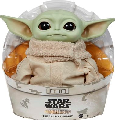 Mattel GWD85 Star Wars Mandalorian The Child Baby Yoda Plésch Figur 28 cm