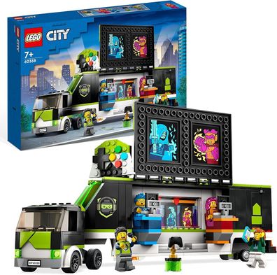 LEGO 60388 Gaming Turnier Truck LKW-Spielzeug Minifiguren Gamer Geschenk eSport