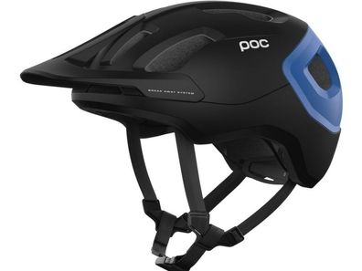 POC Fahrradhelm Axion uranium black/opal blue metalic matt