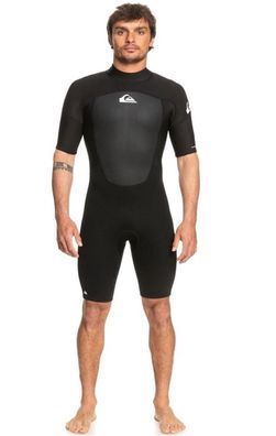 Quiksilver Neopren Shorty Prologue Springsuit schwarz