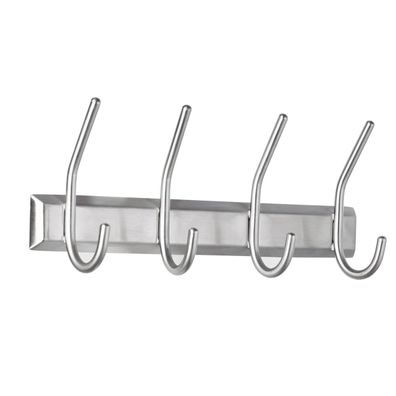 ALCO Wandgarderobe 2841 13x7x315cm Metall silber