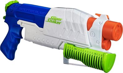 Hasbro 0795074 Nerf Super Soaker Scatter Blast Wasserpistole Wasserblaster Weiß