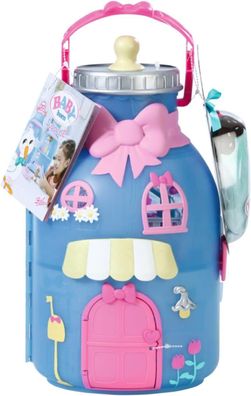 Zapf Creation 904145 BABY born Surprise Spielset Flasche 2-stöckiges Spielhaus