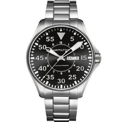 Hamilton - H64715135 - Khaki Aviation Pilot Day Automatic Auto Auto Datum | 46 mm | H