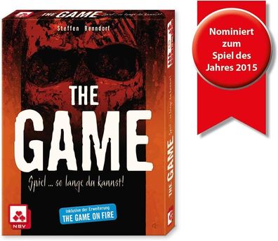 NSV 4034 THE GAME Kartenspiel 120 Spielkarten Familienspiel Gesellschaftsspiel
