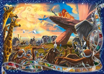 Ravensburger Puzzle 19747 Der König der Löwen Lion King 70 x 50 cm 1000 Teile
