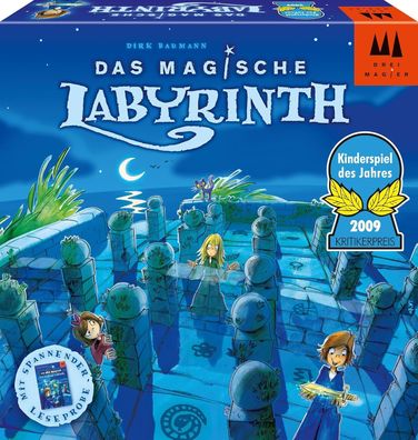 Drei Magier Spiele SSP40848 - Das Magische Labyrinth Kinderspiel Familienspiel