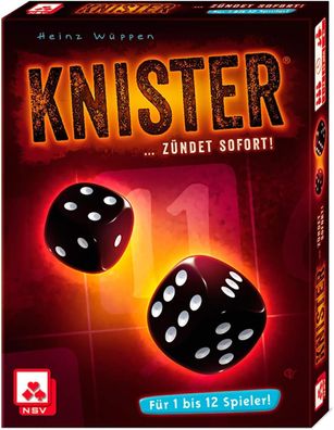 NSV 4050 Knister Wérfelspiel Familienspiel Gesellschaftsspiel Spiel des Jahres
