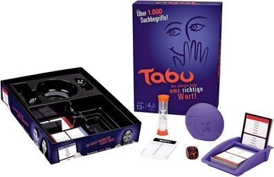 Hasbro A4626100 Tabu Partyspiel Teamspiel Familienspiel Gesellschaftsspiel