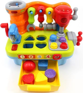 Werkbank Kinder Spielzeug ab 1 Jahr Junge Baby Kinder Geschenk Kinderspielzeug