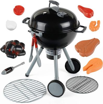 Theo Klein 9401 Weber Kugelgrill Premium Licht Sound Grillzubehör Kindergrill