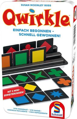 Schmidt Spiele 51410 Qwirkle, Spiel des Jahres 2011, Bring mich mit Spiel