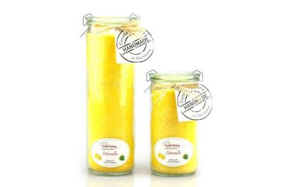 Mini+ Big Jumbo Duftkerzen Set im Weckglas, Citronella 1 Set