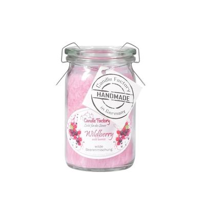 Candle Factory Baby-Jumbo Duftkerze im Weckglas, Wildberry, 308-159 1 St