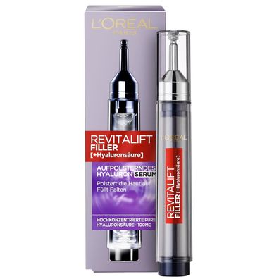 LOréal Paris Hyaluronsäure Gesichts-Serum Anti-Aging Revitalift Filler 16 ml