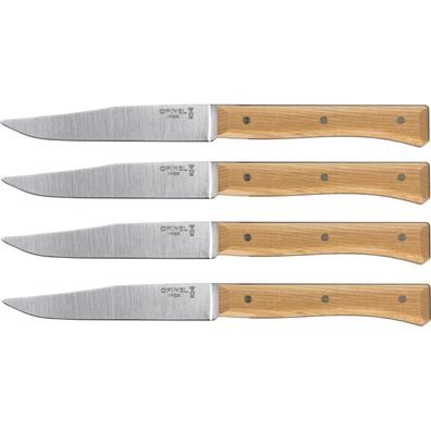 Opinel Tischmesserset Facette 4-teilig Esche