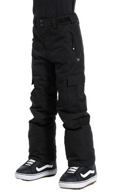 Rehall Kinder Schneehose Buzz-R schwarz