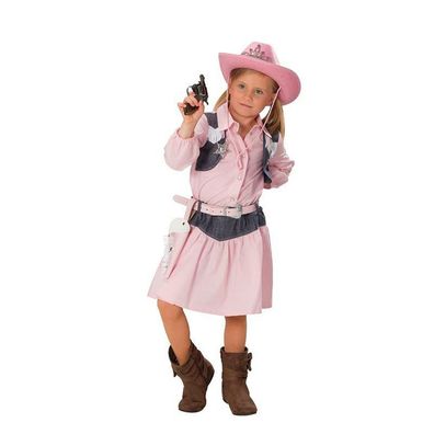 Rubies Cowgirl rosa 2-tlg. Kinder - Größe: 116